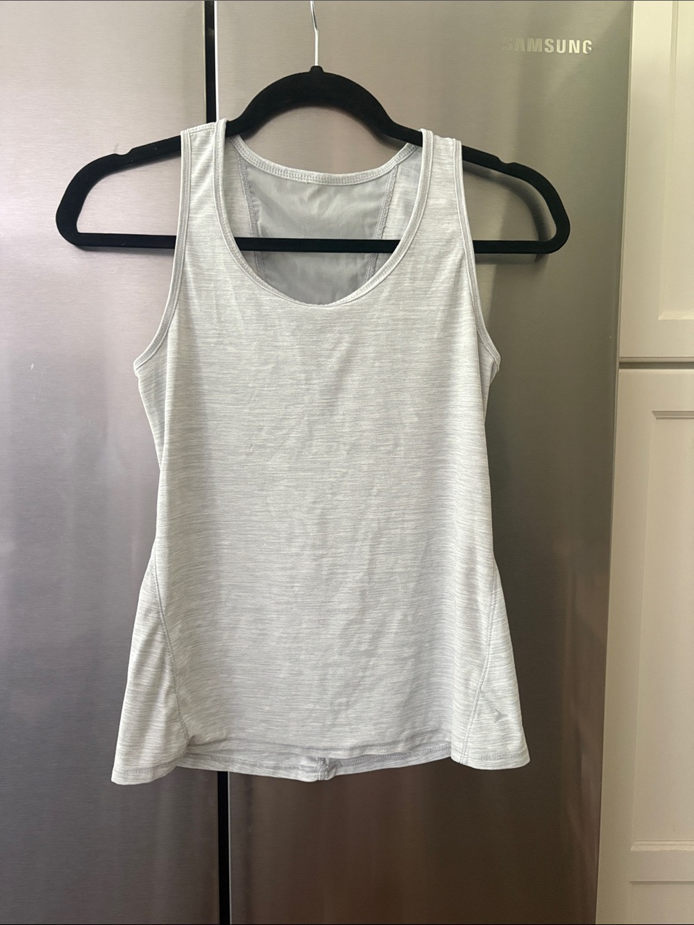 Light Gray Women's sporty tank